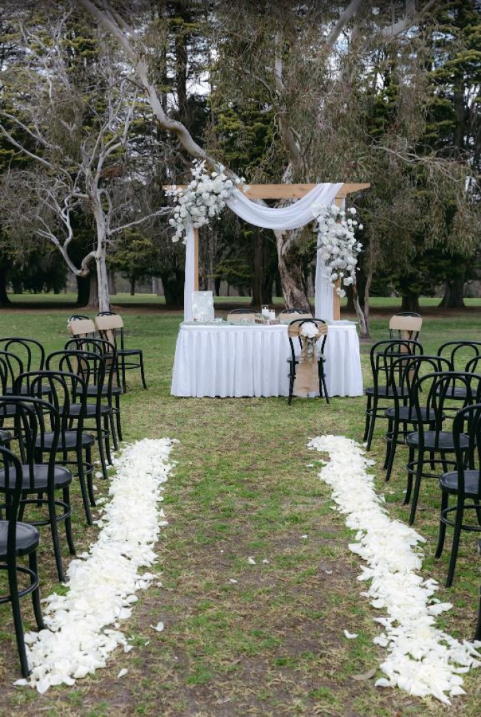 Ceremonial Wooden Arbour Photo - 3