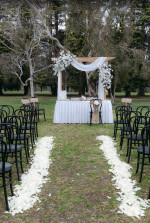 Ceremonial Wooden Arbour Photo - 3