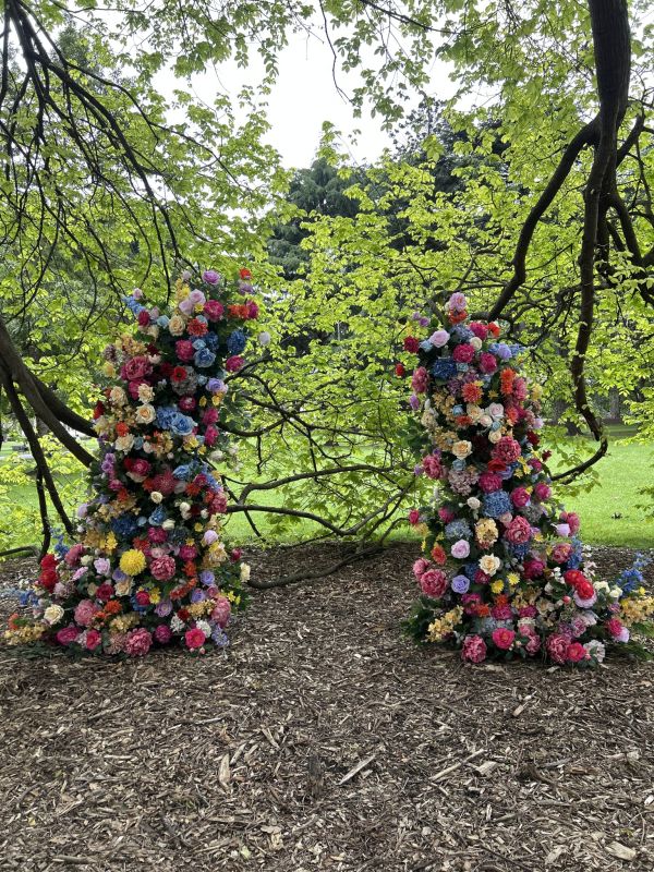 Deconstructed Floral Arches - Spring Photo