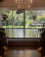 Gold Open Metal Arch Photo - 4
