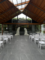 Deconstructed Floral Arches - White Photo - 2