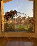 Gold Open Metal Arch Photo - 3