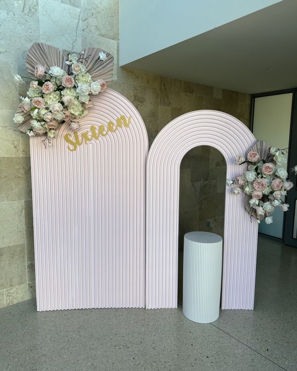 Ripple Arch - Pink Photo