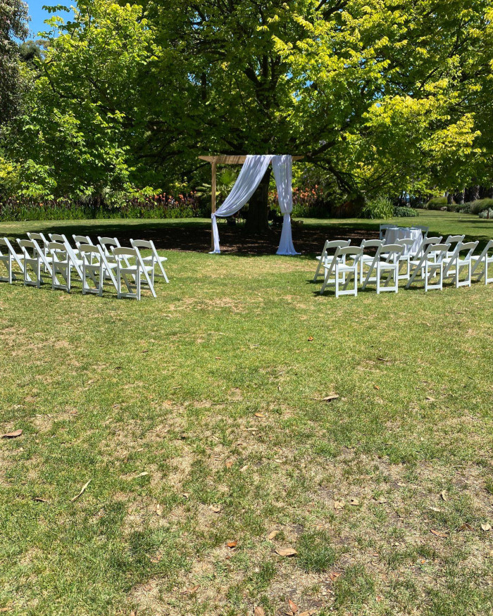 Ceremonial Wooden Arbour Photo - 4